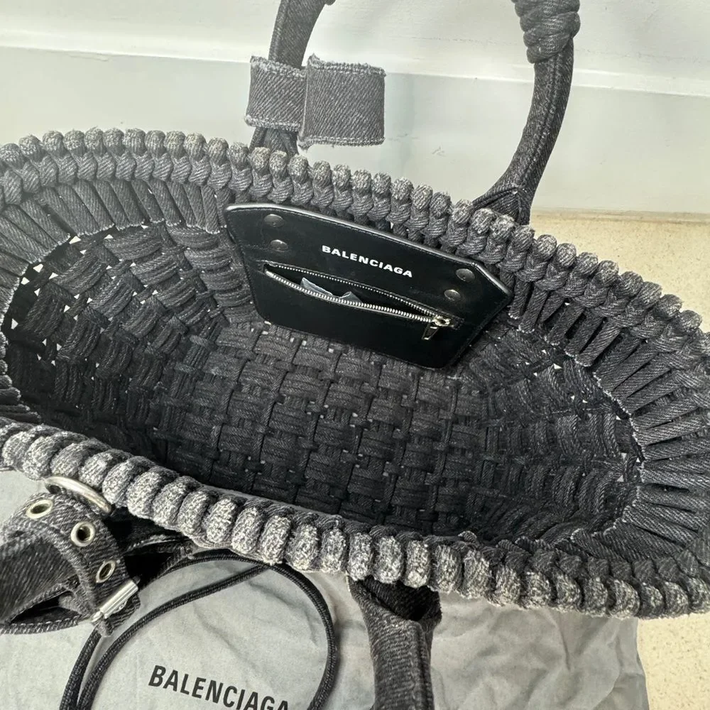 Balenciaga XS Bistro Basket tote bag NWT